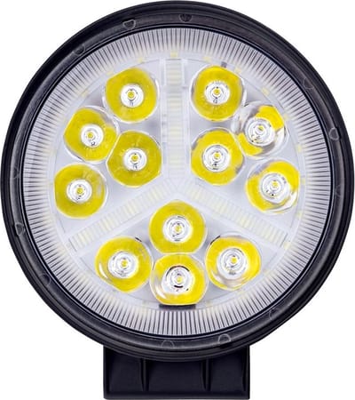 Verstraler LED 54W - Ø 112mm x 45mm | Combo (Spot + Flood) - 12V & 24V DC | daglichtwit 6500K | IP67