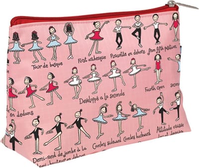 ballet - klein kinder toilettasje 18 x 14 cm - Tyrrell Katz