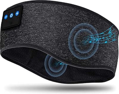 Slaapmasker Bluetooth - Slaap Koptelefoon - Hoofdband Bluetooth - Slaapband