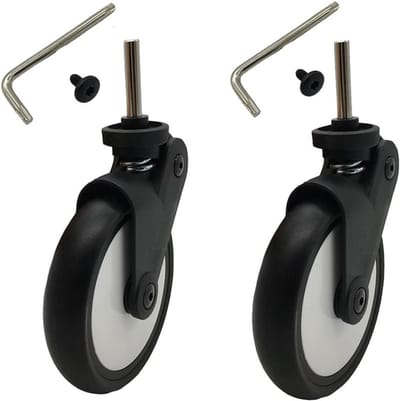 Vervangende Voorwielen voor Kinderwagen - Duurzaam Rubber Geschikt voor YOYO/VOVO Strollers