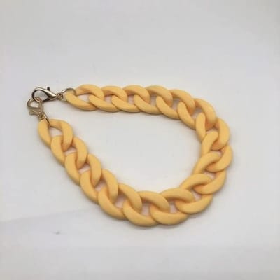 Acryl Ketting - Tas Accessoire - Tas Versieren - Verwijderbare Karabijnsluitingen - Tot 120cm - Multicolor