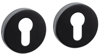Intersteel Cilinderrozetten basic verdekt ø53x10mm zwart