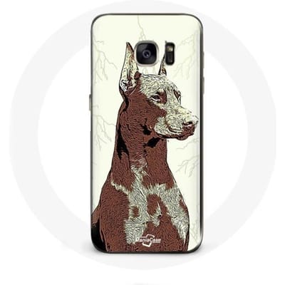 Samsung Galaxy S7 hoesje Doberman hondenras