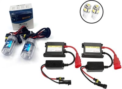 XEOD Autolampen - H7R 6000K Xenon ombouwset - AC - Dimlicht - Grootlicht - Mistlicht - HID - 35W - Gratis stadslichten T10