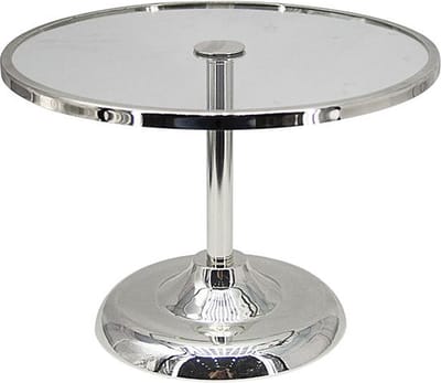 FUGURATO ELEGANCE GEBAKSCHAAL OP VOET 18A0018S-M | ZILVER