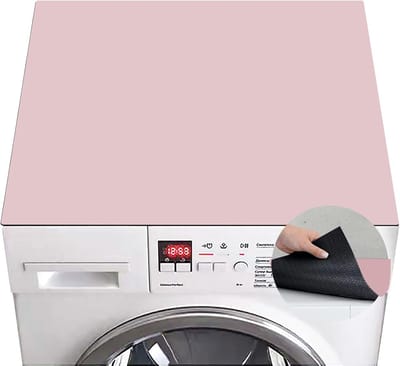 Wasmachinebeschermer - Onderlegger - Apparaat Stabiliseren - Op maat te snijden - 60 x 60 cm - Roze