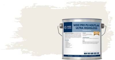 Wixx PRO PU Houtlak Ultra HighGloss - 10L - RAL 9010 | Zuiver Wit