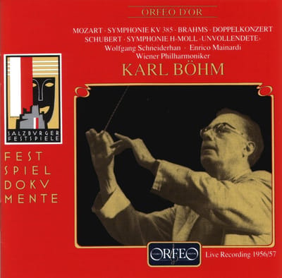 Wolfgang Schneiderhan, Enrico Mainardi, Wiener Philharmoniker, Karl Böhm - Mozart: Symphonie KV 385 | Brahms: Doppelkonzert | Schubert: Symphonie H-moll Unvolendete (CD) (Remastered)