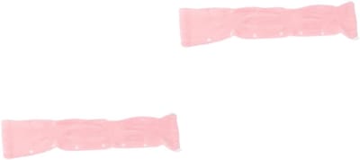 Toiletbrilhoezen Warm - Toiletzitting Bescherming - Winter Gebruik - Verstelbaar Knoopontwerp - 70 x 155 cm - Roze