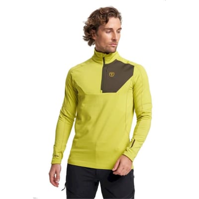 TENSON - txlite half zip m - Skipully met rits heren - Grijs