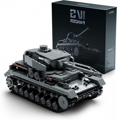 Panzer IV G Tank Bouwset voor Volwassenen, Militair Model voor Mannen, Cadeau voor Legerliefhebbers - 1006 Onderdelen, Geschikt voor Modelbouw en Verzamelingen