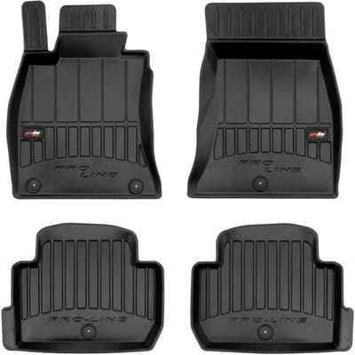 Frogum - Kia Stinger (2017-2023) - Automatmatten 3D - TPE Rubber - 6cm Hoge Rand - Geurloos - Niet voor 4x4