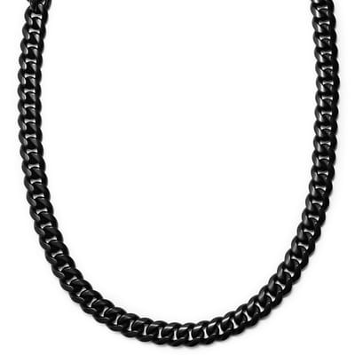 14 mm Zwarte Stalen Schakelketting