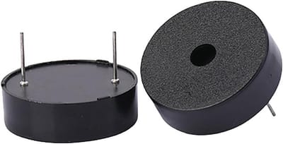 Passieve Zoemer - Geluid Alarm - Elektronica Meldingen - Laag Stroomverbruik - 30x10mm - Zwart
