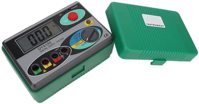 Aardweerstand Tester - Digitale Meter - Elektrische Metingen - Groot LCD Scherm - 20-2000 Ohm - Grijs