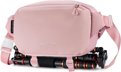 Camera Sling Bag voor DSLR en Lenzen - Schoudertas met Statiefhouder voor SLR Canon, Sony en Nikon