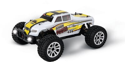 Carrera RC voertuig - RC Offroad Pickup - Expert RC - Wit/Geel - 2,4GHz RC Model Kant en Klaar - 1:10