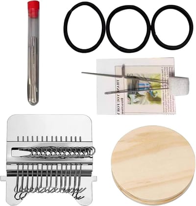 Breireparatie Gereedschap - Stopset Hout - Kleding Herstellen - Stapsgewijze Handleiding - 28 Naaldenset - Natuurlijk Hout