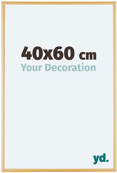 Your Decoration - Fotolijst 40x60 cm - Aluminium - Goud Vintage - Kent