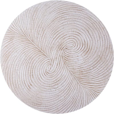 PTMD Wandpaneel Wiktor - 90x2x90 cm - MDF - Wit