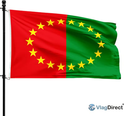Hannuitse vlag - Gemeente Hannuit vlag - 90 x 150 cm.