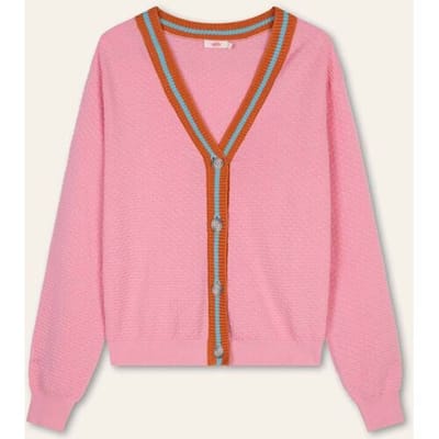 Oilily Vibrant Vest- maat3XL Prism Roze