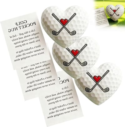 Emotionele Ondersteuning Golfbal Cadeau, Positieve Fun Golfaccessoires voor Golfliefhebbers