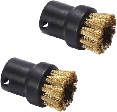 Ronde borstels voor stoomreiniger - vervangingsaccessoires voor effectieve stoomreiniging, geschikt voor diverse modellen zoals SC1, SC2, SC3, SC4, SC5, SC7, CTK10 en CTK20