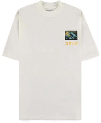 Pokémon - Gaming Oversized T-shirt - Enton - M tot XXL - voor Mannen - gebroken wit
