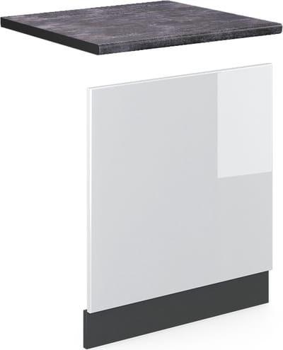 Vicco R-Line Frontpaneel – 60 cm, WB Antraciet Wit Hoogglans