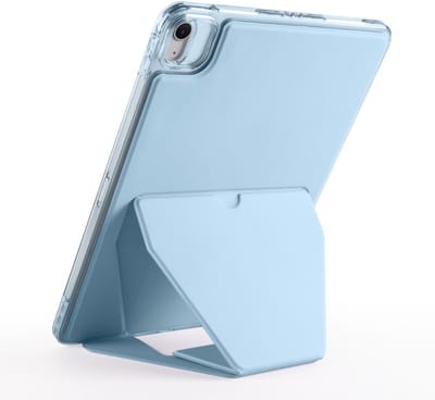 Lunso Geschikt voor iPad Air 11 inch (2024/2025) - Back cover hoesje - Lichtblauw