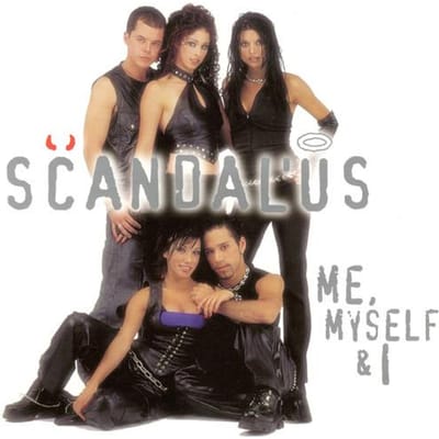 CD SCANDAL'US - Me Myself & I 020312 Song Zu Records 2001 Australië Pop Gebruikt black