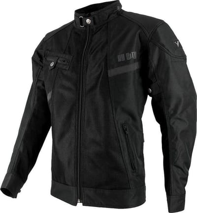 By city-Doorwaaijas-Motorjas-heren-Summer Route-protectie-CE-Man-zomerjas-Zwart-XS