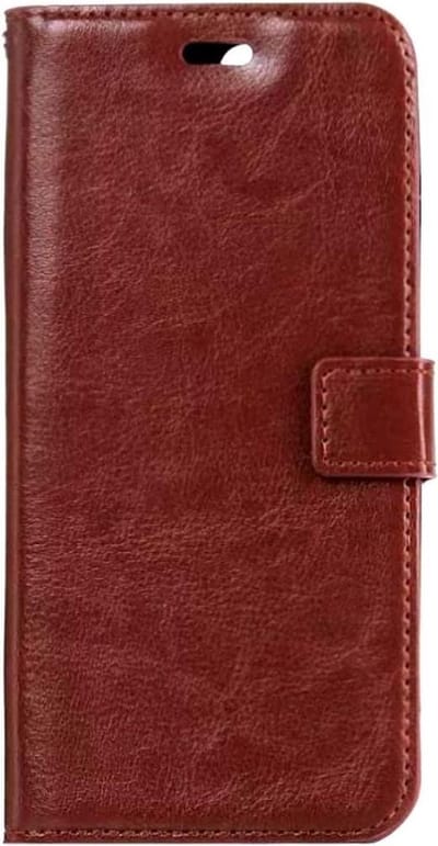 Portemonnee Book Case Hoesje Geschikt voor: iPhone 6 / 6S - bruin