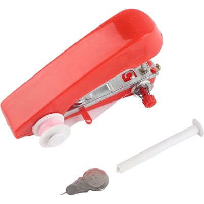 Handheld Naaimachine Mini Draagbaar Steek Handmatige Naaimachine voor Thuis Reisgebruik
