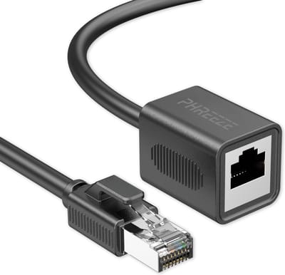 CAT6 Internetkabel Verlengstuk - 0.5 Meter - Gigabit 1GBps - Ook voor CAT5E of CAT5 - RJ45 / UTP Koppelstuk - Ethernet Verlengkabel - Verlengsnoer Internet - RJ45 Adapter