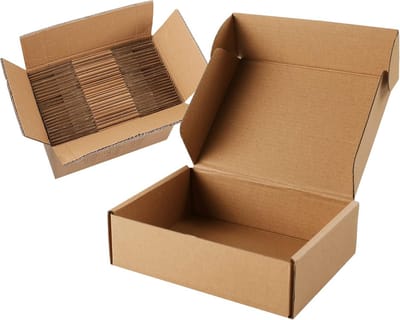 Witte kartonnen golfdozen 7x5x2 inch - 30 stuks, duurzame mailer dozen voor veilig verzenden van kleine items