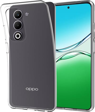 Cazy hoesje geschikt voor Oppo A5m Hoesje Siliconen - Flexibele Case - Transparant