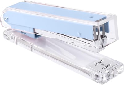 Transparante Acryl Nietmachine voor Bureau, Ergonomisch Ontwerp, Gemakkelijk in Gebruik, Modern Kantooraccessoire voor Thuis, School en Werkplek