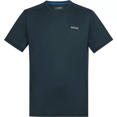 Virda heren T-shirt met korte mouwen en mesh-stof