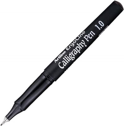 Kalligrafiepen Met Brede Punt 1.0mm Zwarte Inkt
