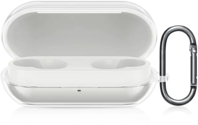 kwmobile Earphones Case for Sony WF-C700N Case - Clear TPU Silicone Earbuds Cover - Transparent
