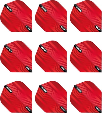 Dartpijlen Set - 9 Stuks Professionele Dartpijlen met Ionische Afwerking