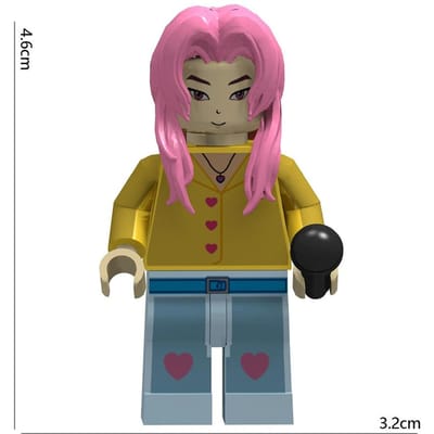 NIEUWE KPOP Domon Huntens Cartoon Poppen Bouwstenen Kawaii Actiefiguur Assemblage Speelgoed Educatief Speelgoed voor Kinderen Cadeaus