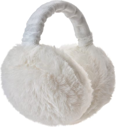 Clayre & Eef Oorwarmers one size Wit Polyester