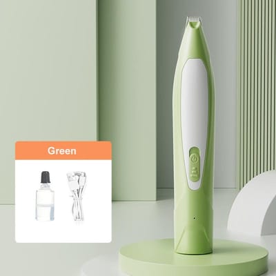 Tondeuse Rechargeable pour Poils d'Animaux Rasoir pour Pattes de Chien avec Lumière LED Tondeuses Électriques pour Poils d'Animaux Outils de Toilettage Silencieux pour Animaux Accesso