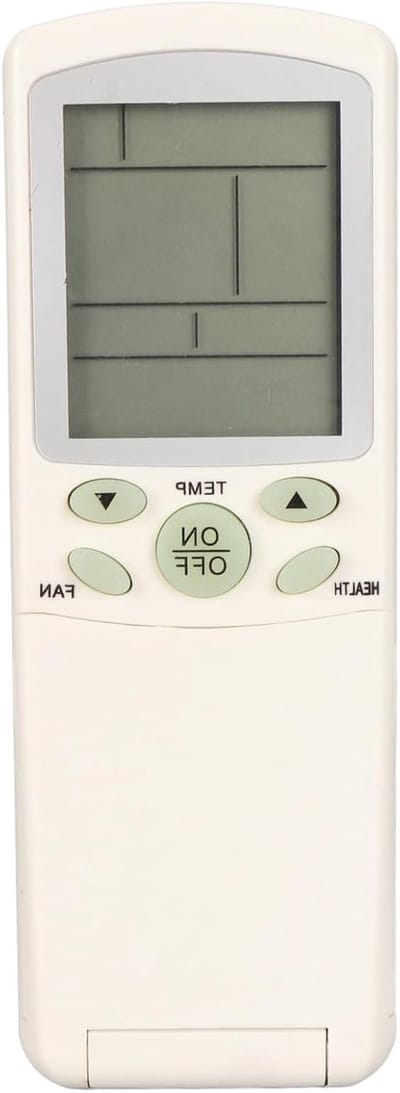 Vervangende Afstandsbediening voor Airconditioners, Compacte AC Afstandsbediening zonder Programmeren, Direct Gebruiksklaar, Geschikt voor Diverse Modellen