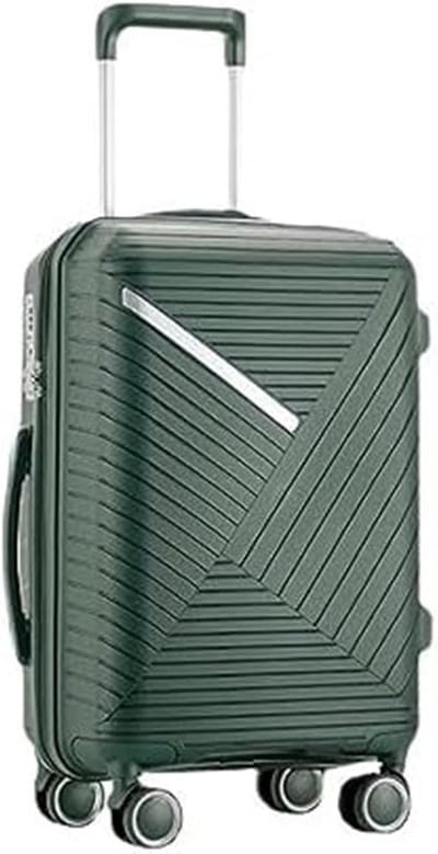 Reiskoffer - Handbagage Koffer - Weekend Weg - Krasbestendig PP Materiaal - 24 inch - Blauw