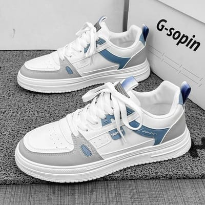 Skateschoenen Heren Casual Sneakers Gevulkaniseerde Heren Wandelsportschoenen Outdoor Sneakers Heren Sneakers Wandelschoenen 40 gray