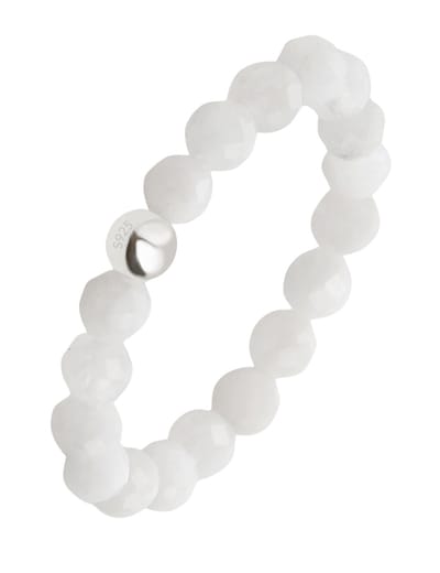 good.designs Ring met kralen van natuursteen